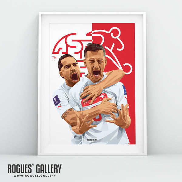 Remo Freuler Life Goals - Nottingham Forest & Switzerland - A0, A1, A2, Signed A3 or A3 Prints