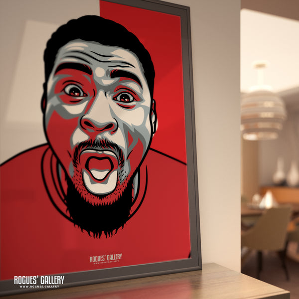 Serge Aurier - Nottingham Forest - A0, A1, A2 or A3 #GetBehindTheLads Prints