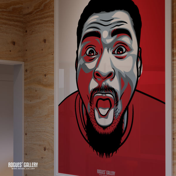 Serge Aurier - Nottingham Forest - A0, A1, A2 or A3 #GetBehindTheLads Prints