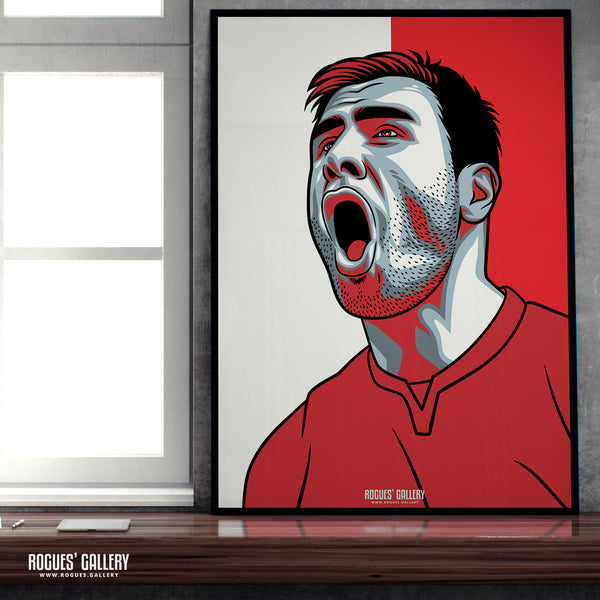 Steve Cook - Nottingham Forest - A0, A1, A2 or A3 #GetBehindTheLads Prints