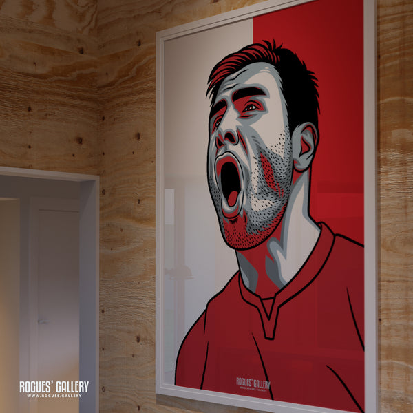 Steve Cook - Nottingham Forest - A0, A1, A2 or A3 #GetBehindTheLads Prints