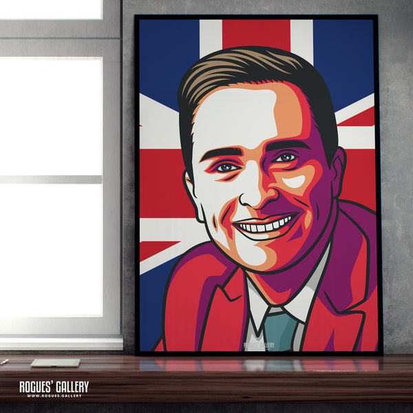Matt Vickers - Politics Union Jack Icon Series Prints - 2 versions - A3, A2, A1 & A0 Sizes