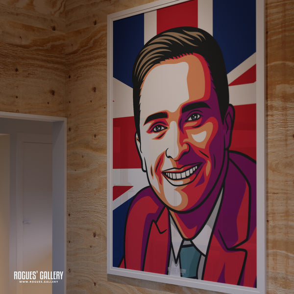 Matt Vickers - Politics Union Jack Icon Series Prints - 2 versions - A3, A2, A1 & A0 Sizes