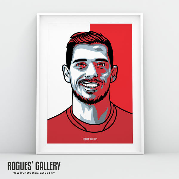 Remo Freuler - Nottingham Forest - A0, A1, A2 or A3 #GetBehindTheLads Prints