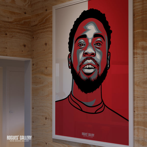 Orel Mangala - Nottingham Forest - A0, A1, A2 or A3 #GetBehindTheLads Prints