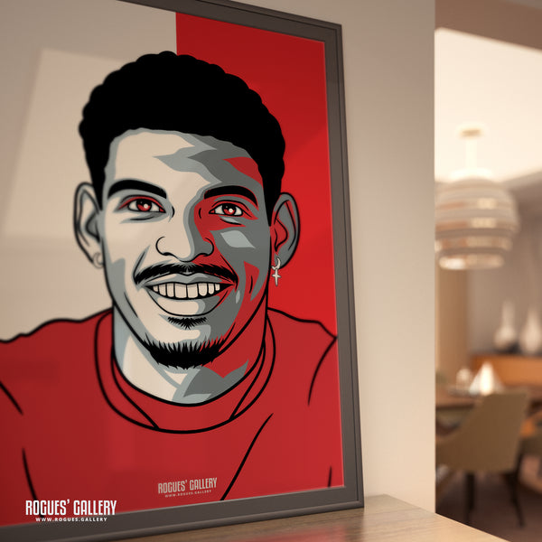 Morgan Gibbs-White - Nottingham Forest - A0, A1, A2 or A3 #GetBehindTheLads Prints