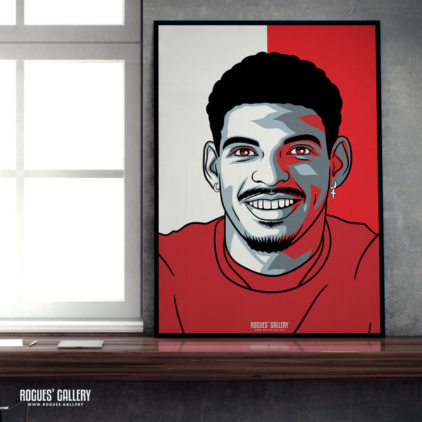 Morgan Gibbs-White - Nottingham Forest - A0, A1, A2 or A3 #GetBehindTheLads Prints