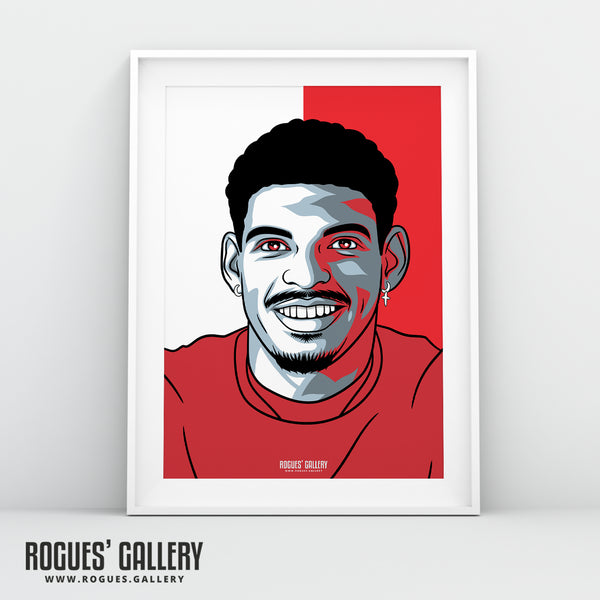 Morgan Gibbs-White - Nottingham Forest - A0, A1, A2 or A3 #GetBehindTheLads Prints