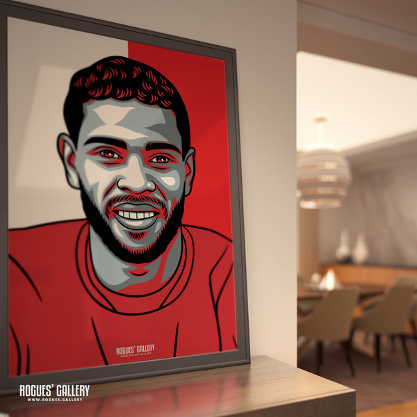 Renan Lodi - Nottingham Forest - A0, A1, A2 or A3 #GetBehindTheLads Prints