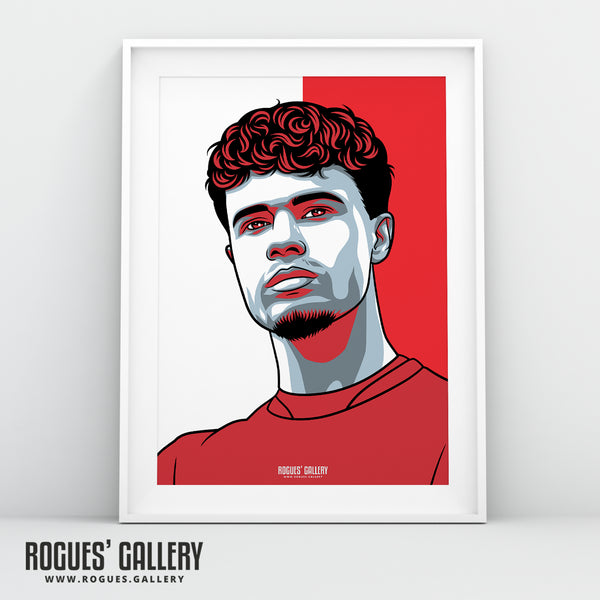 Neco Williams - Nottingham Forest - A0, A1, A2 or A3 #GetBehindTheLads Prints