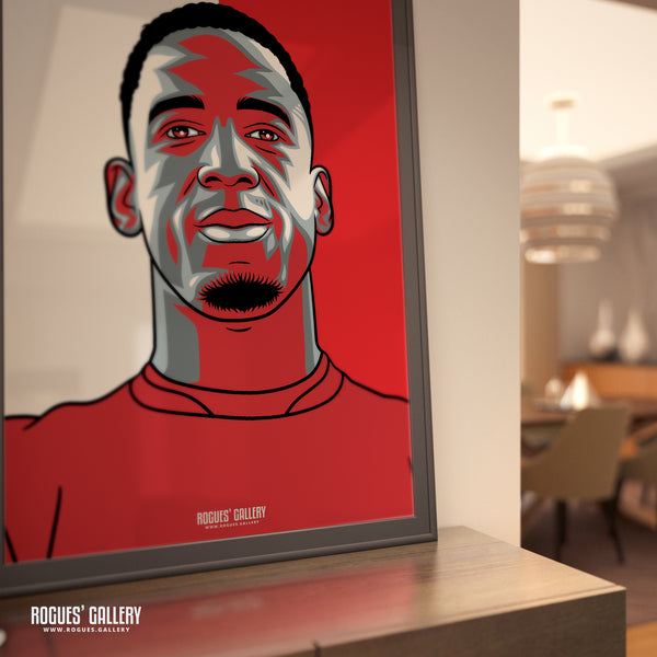 Willy Boly - Nottingham Forest - Signed A3 #GetBehindTheLads Prints