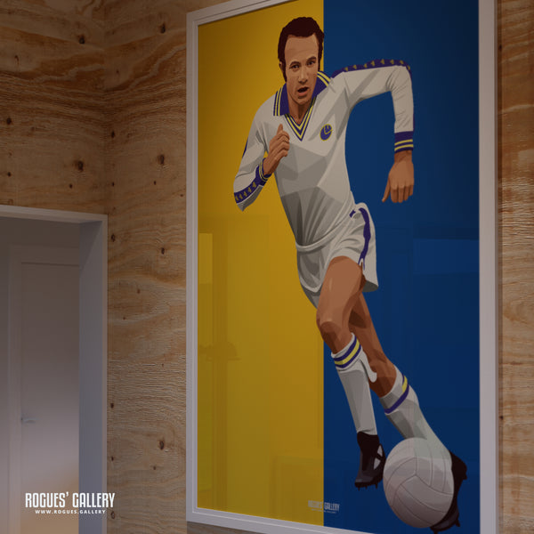 Paul Reaney - Leeds Utd - A0, A1, A2 or A3 Icon Print