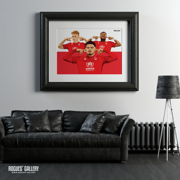 Playtime's Over - Nottingham Forest's penalty shootout victory over Wolves - A0, A1, A2 or A3 Prints