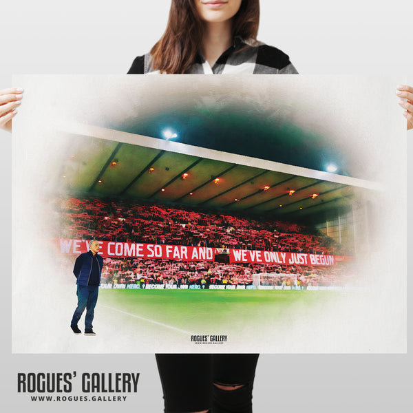 We've Only Just Begun (Colour Version) - Nottingham Forest - A0, A1, A2 or A3 Prints