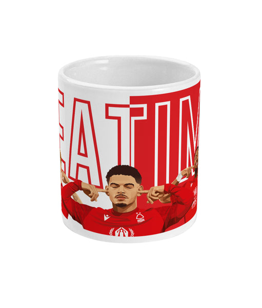 Teatime - Nottingham Forest Mug featuring MGW, Colback & Aurier