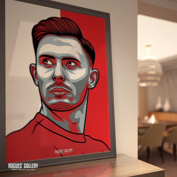 Dean Henderson - Nottingham Forest - Signed A3 #GetBehindTheLads Prints