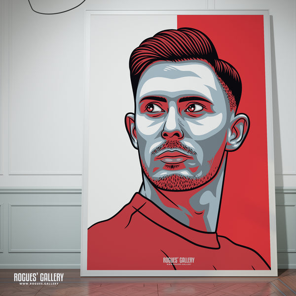 Dean Henderson - Nottingham Forest - Signed A3 #GetBehindTheLads Prints