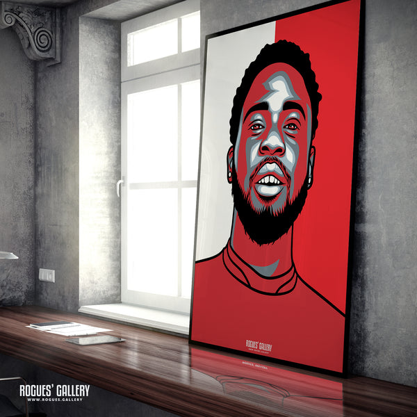 Orel Mangala - Nottingham Forest - Signed A3 #GetBehindTheLads Prints