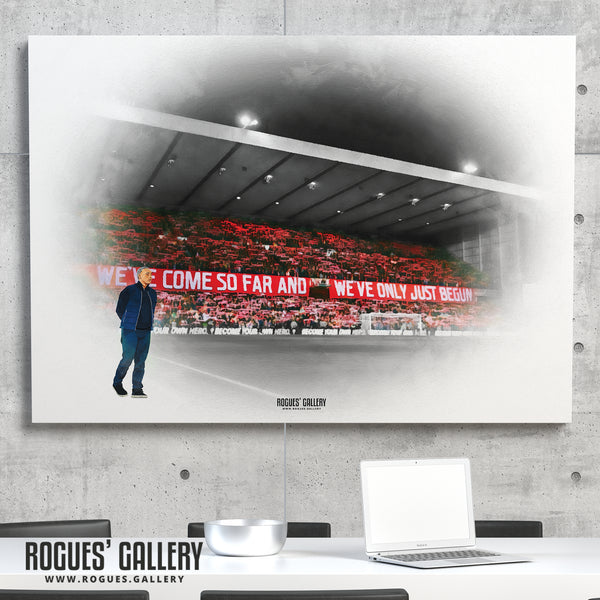 We've Only Just Begun (Red Version) - Nottingham Forest - A0, A1, A2 or A3 Prints