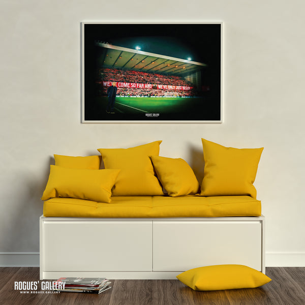 We've Only Just Begun (Black Version) - Nottingham Forest - A0, A1, A2 or A3 Prints