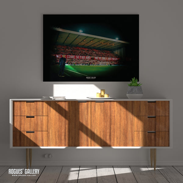 We've Only Just Begun (Black Version) - Nottingham Forest - A0, A1, A2 or A3 Prints