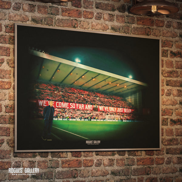 We've Only Just Begun (Black Version) - Nottingham Forest - A0, A1, A2 or A3 Prints