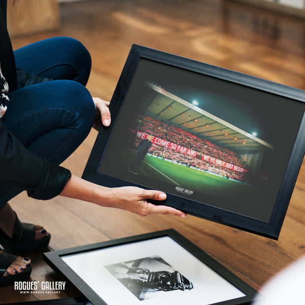 We've Only Just Begun (Black Version) - Nottingham Forest - A0, A1, A2 or A3 Prints