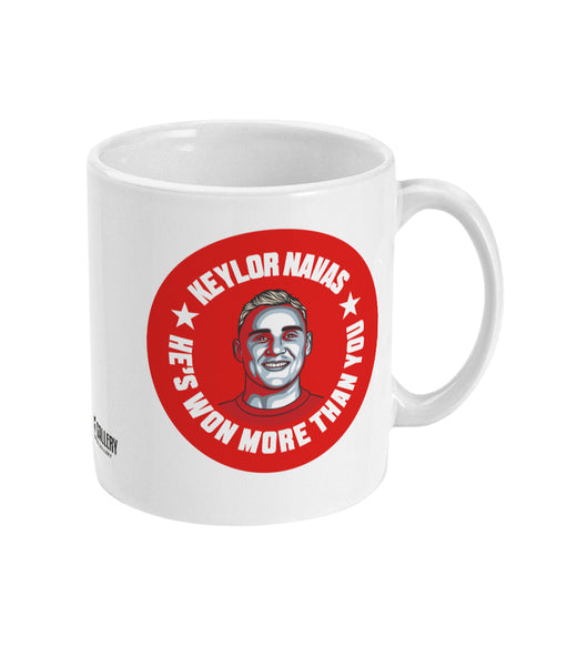 Keylor Navas 'He's won more than you' Forest Mug