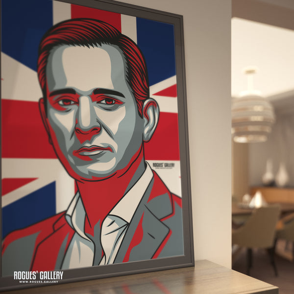Jeremy Kyle - Talk TV Radio Broadcaster - A3, A2, A1 & A0 Icon Prints