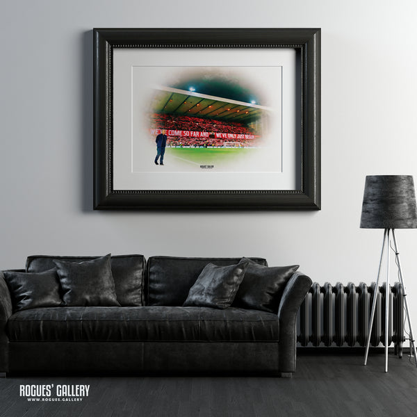 We've Only Just Begun (Colour Version) - Signed by Nottingham Forest Boss Steve Cooper - A3 Prints