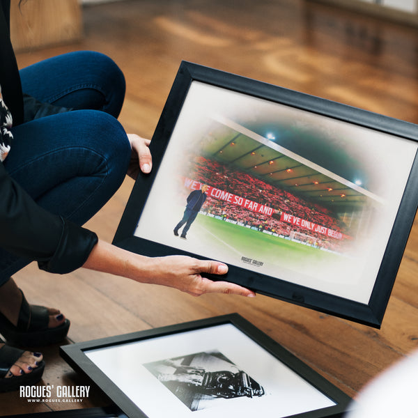 We've Only Just Begun (Colour Version) - Signed by Nottingham Forest Boss Steve Cooper - A3 Prints