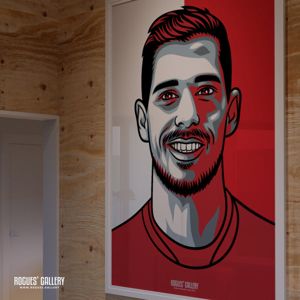 Remo Freuler - Nottingham Forest - Signed A3 #GetBehindTheLads Prints