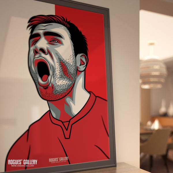 Steve Cook - Nottingham Forest - Signed A3 #GetBehindTheLads Prints