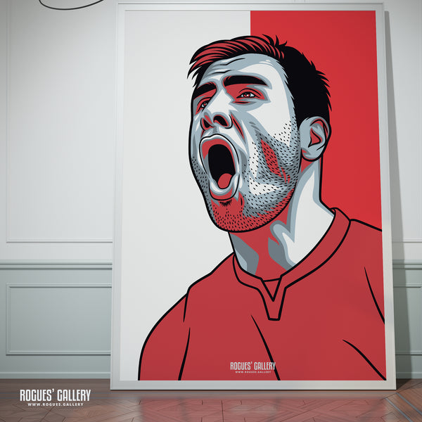 Steve Cook - Nottingham Forest - Signed A3 #GetBehindTheLads Prints