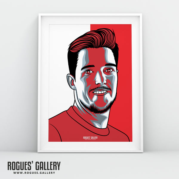 Wayne Hennessey - Nottingham Forest - Signed A3 #GetBehindTheLads Prints