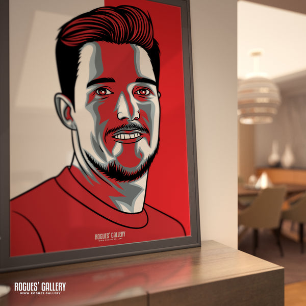 Wayne Hennessey - Nottingham Forest - Signed A3 #GetBehindTheLads Prints