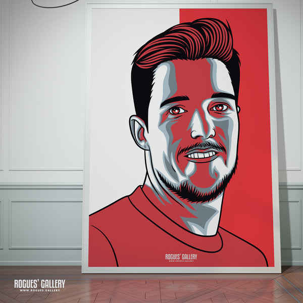 Wayne Hennessey - Nottingham Forest - Signed A3 #GetBehindTheLads Prints