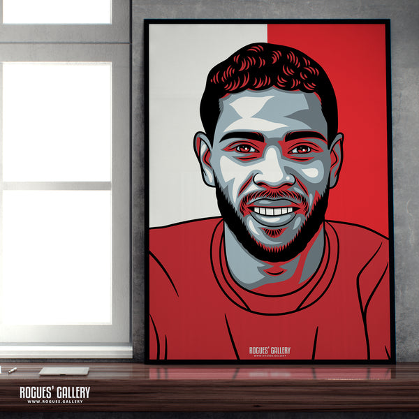 Renan Lodi - Nottingham Forest - Signed A3 #GetBehindTheLads Prints