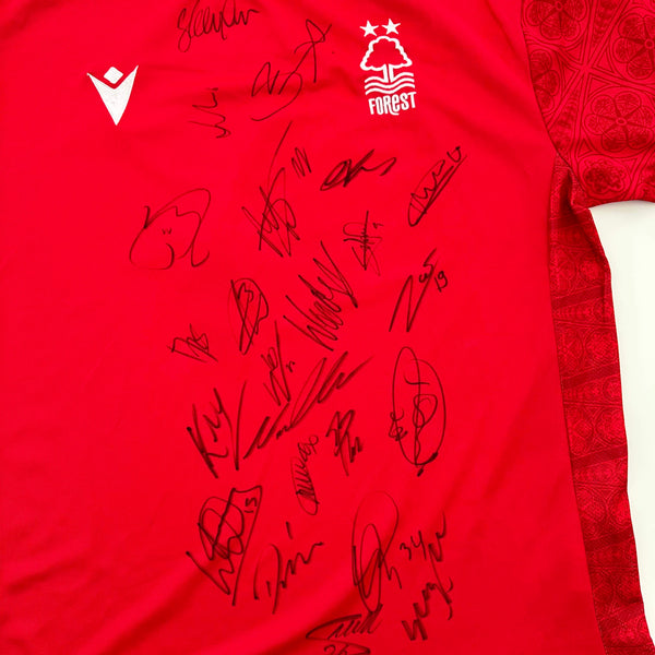 Signed Forest One-off Shirts - Various Signed replica 2022-23 season shirts (see description)