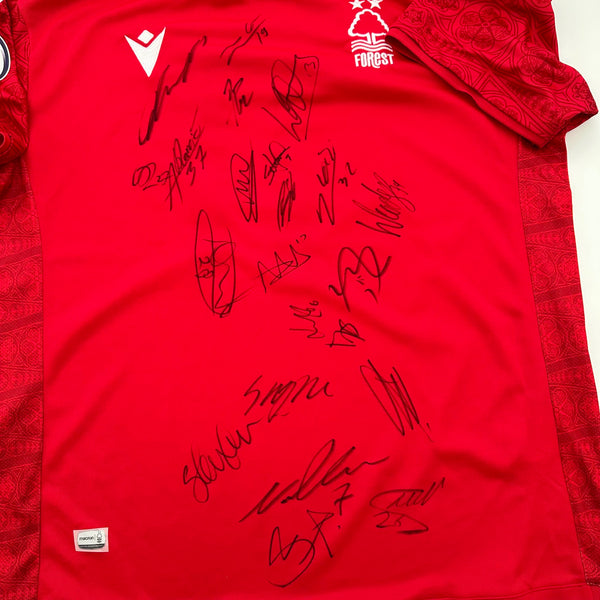 Signed Forest One-off Shirts - Various Signed replica 2022-23 season shirts (see description)