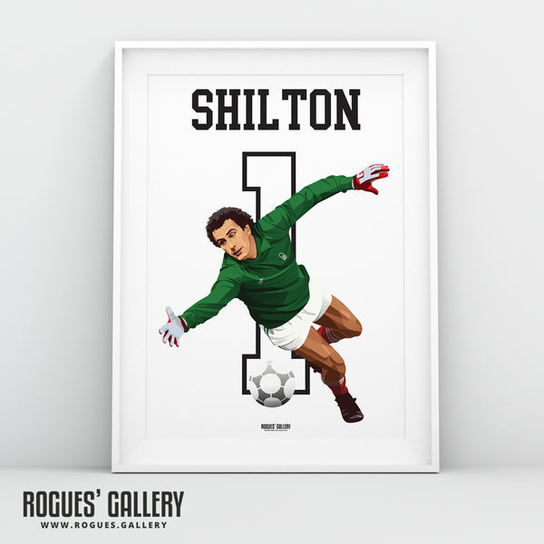 Peter Shilton - Nottingham Forest - A0, A1, A2 or A3 Greatest Ever Series Prints
