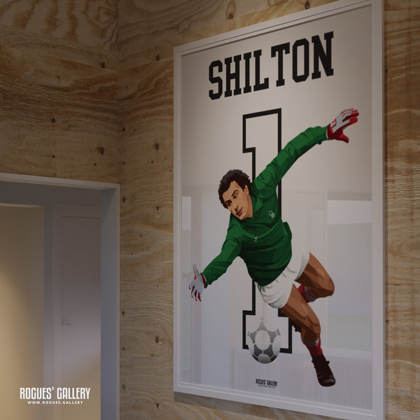 Peter Shilton - Nottingham Forest - A0, A1, A2 or A3 Greatest Ever Series Prints