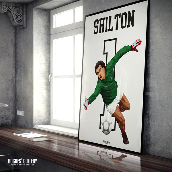 Peter Shilton - Nottingham Forest - A0, A1, A2 or A3 Greatest Ever Series Prints
