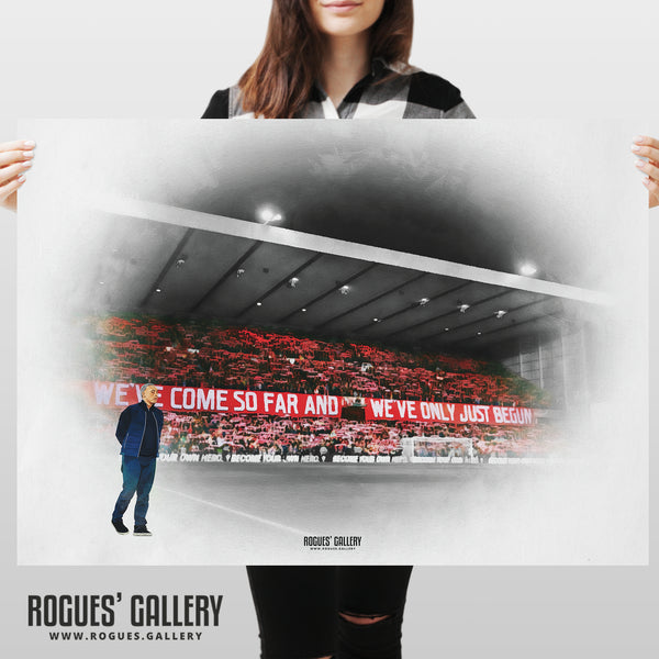 We've Only Just Begun (Red Version) - Nottingham Forest - A3 Prints signed by Steve Cooper