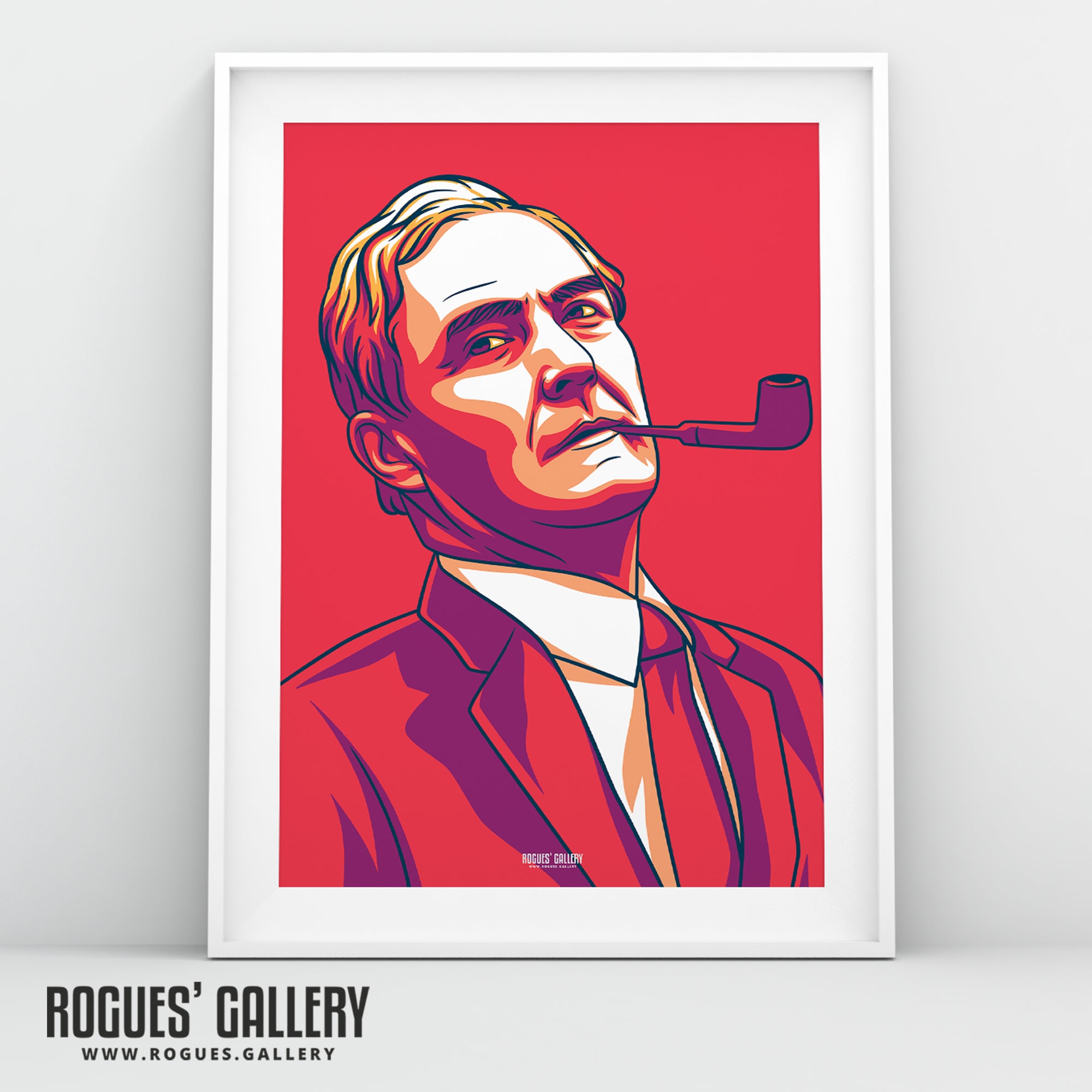 Principaled - Tony Benn - Political Icons Series A3, A2, A1 or A0 Print