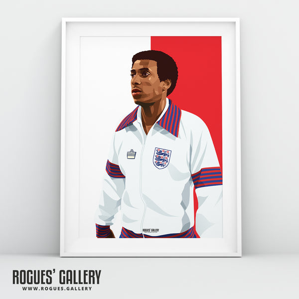 Viv Anderson - England, Nottingham Forest, Arsenal & Manchester United - A0, A1, A2 or A3 Prints