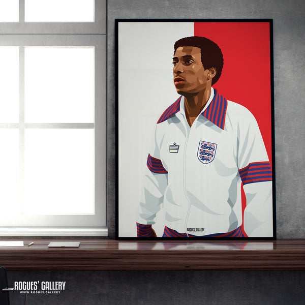 Viv Anderson - England, Nottingham Forest, Arsenal & Manchester United - A0, A1, A2 or A3 Prints