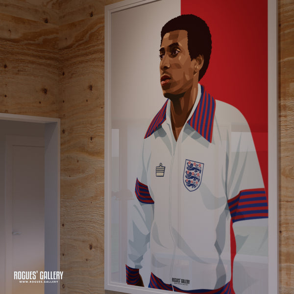 Viv Anderson - England, Nottingham Forest, Arsenal & Manchester United - A0, A1, A2 or A3 Prints