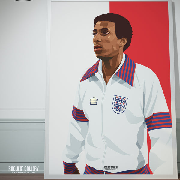 Viv Anderson - England, Nottingham Forest, Arsenal & Manchester United - A0, A1, A2 or A3 Prints