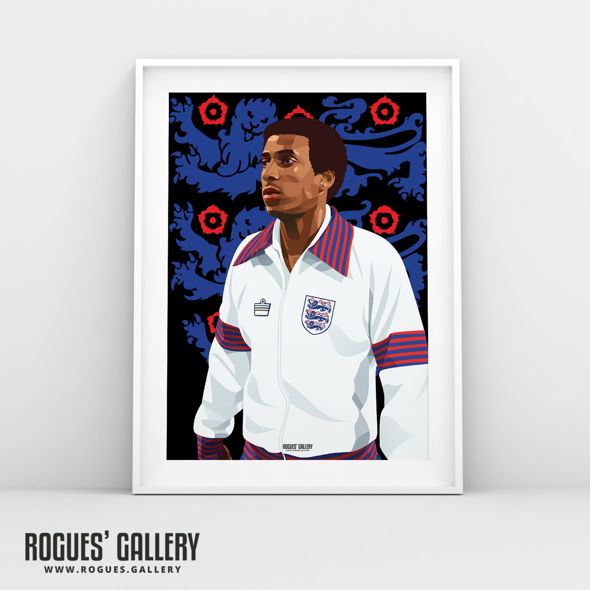 Viv Anderson - England, Nottingham Forest, Arsenal & Manchester United - A0, A1, A2 or A3 Prints